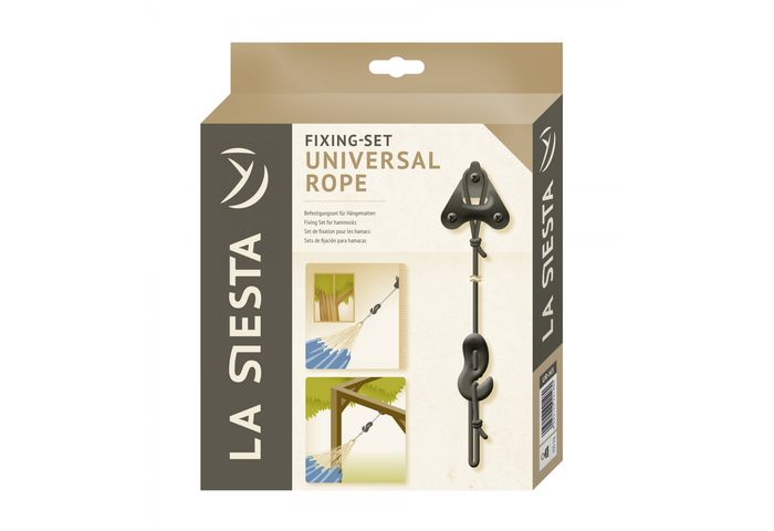 

Крепления для подвесных гамаков La Siesta Universal Rope UR-H3 black