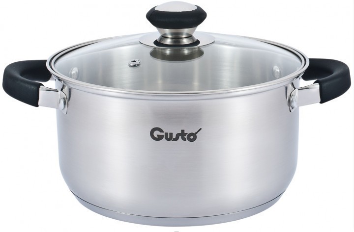 

Кастрюля 3.3 л 20 см Gusto PLANO GT-1105-20