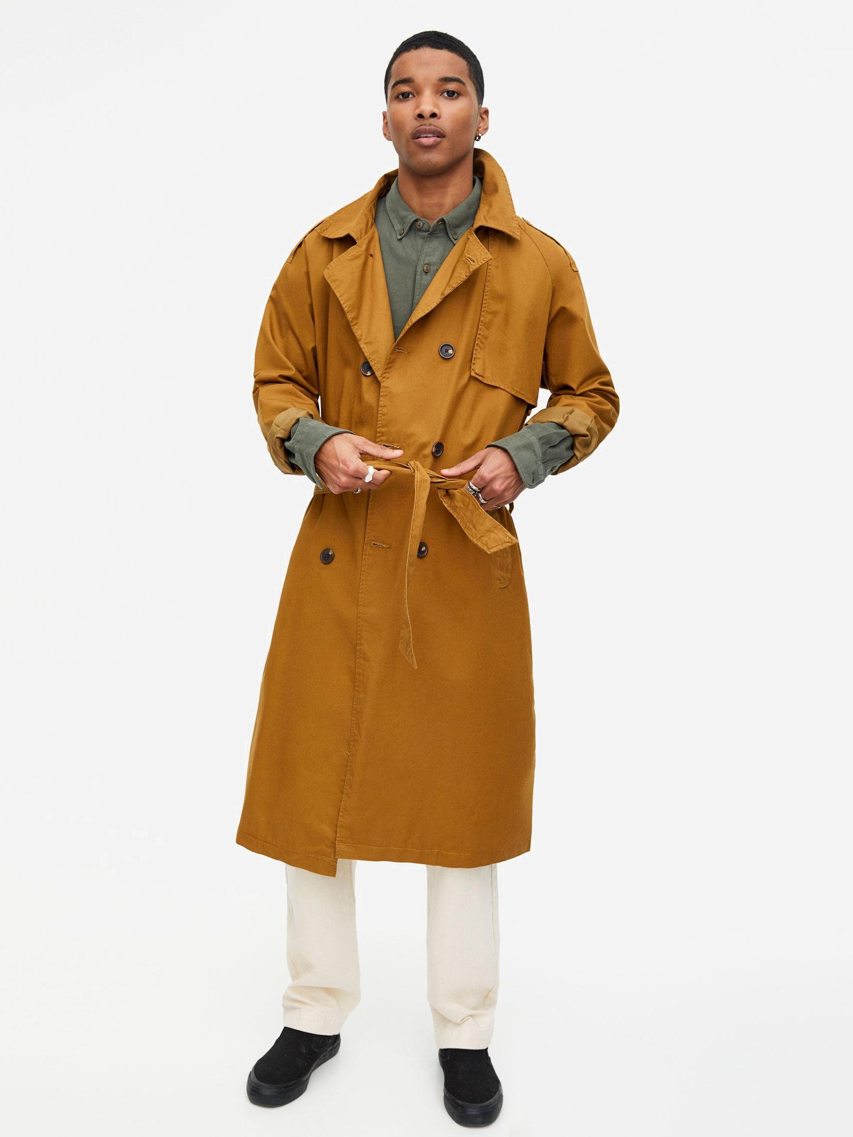 

Тренч Pull & Bear 9752/560/950-ACXI  Темно-бежевый, Тренч Pull & Bear 9752/560/950-ACXI L Темно-бежевый