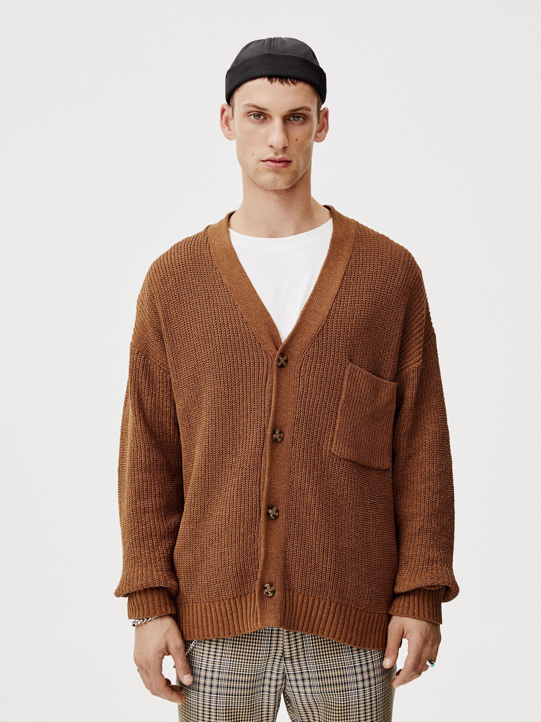 

Кардиган Pull & Bear 9582/501/705-ACVE L Коричневый
