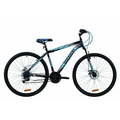 

Велосипед ST 29 Discovery RIDER AM DD 21 черно-синий 2021