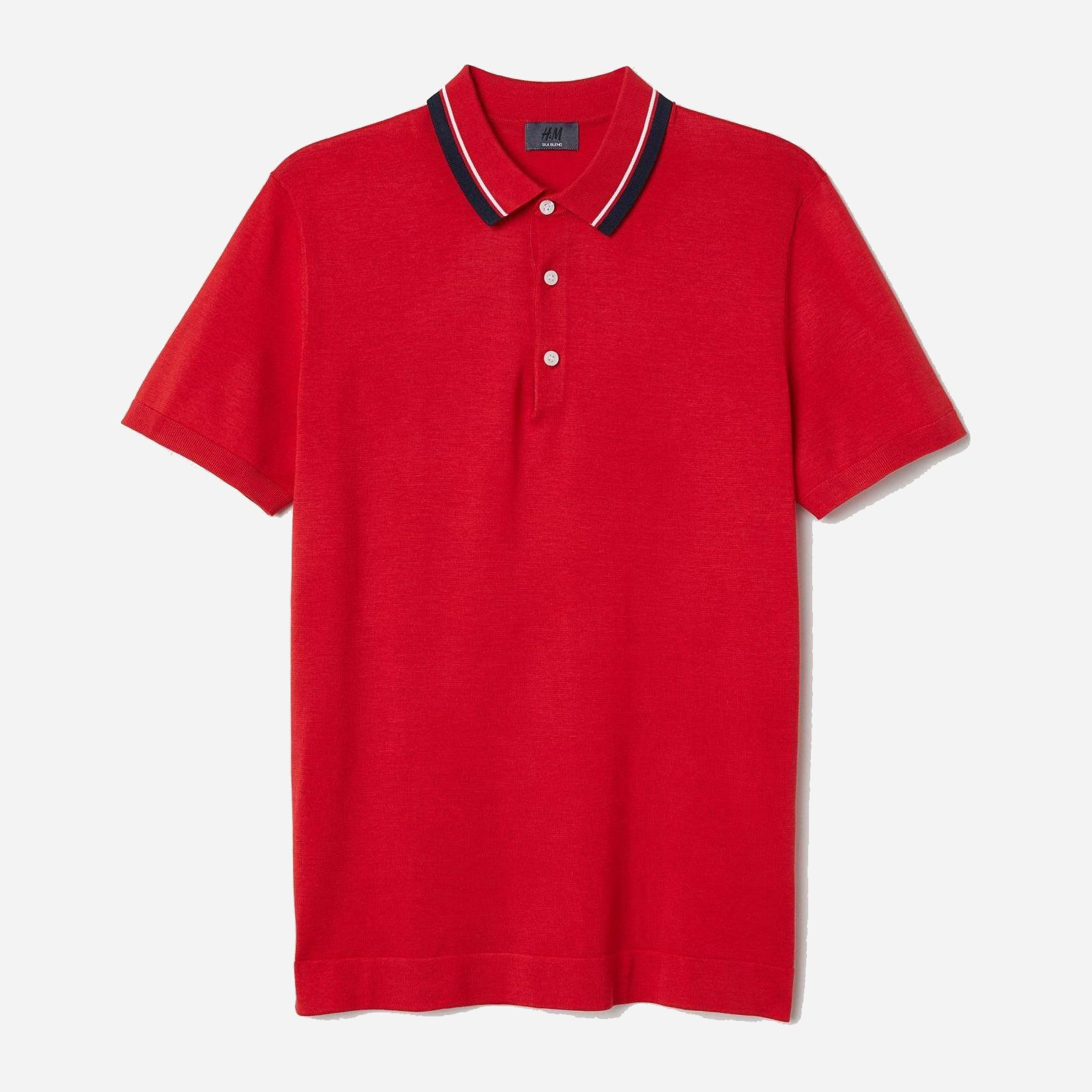 

Поло H&M 4438607-ACVF S Красное