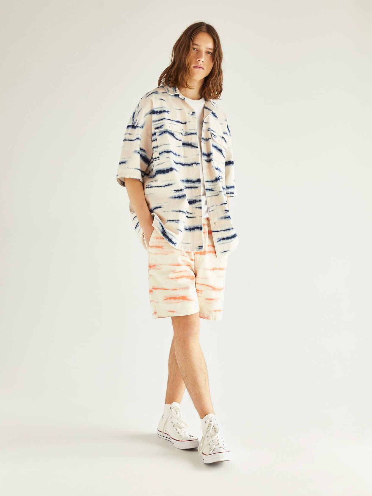 

Шорты джинсовые Bershka 2802/019/653-AAKL XS Белые