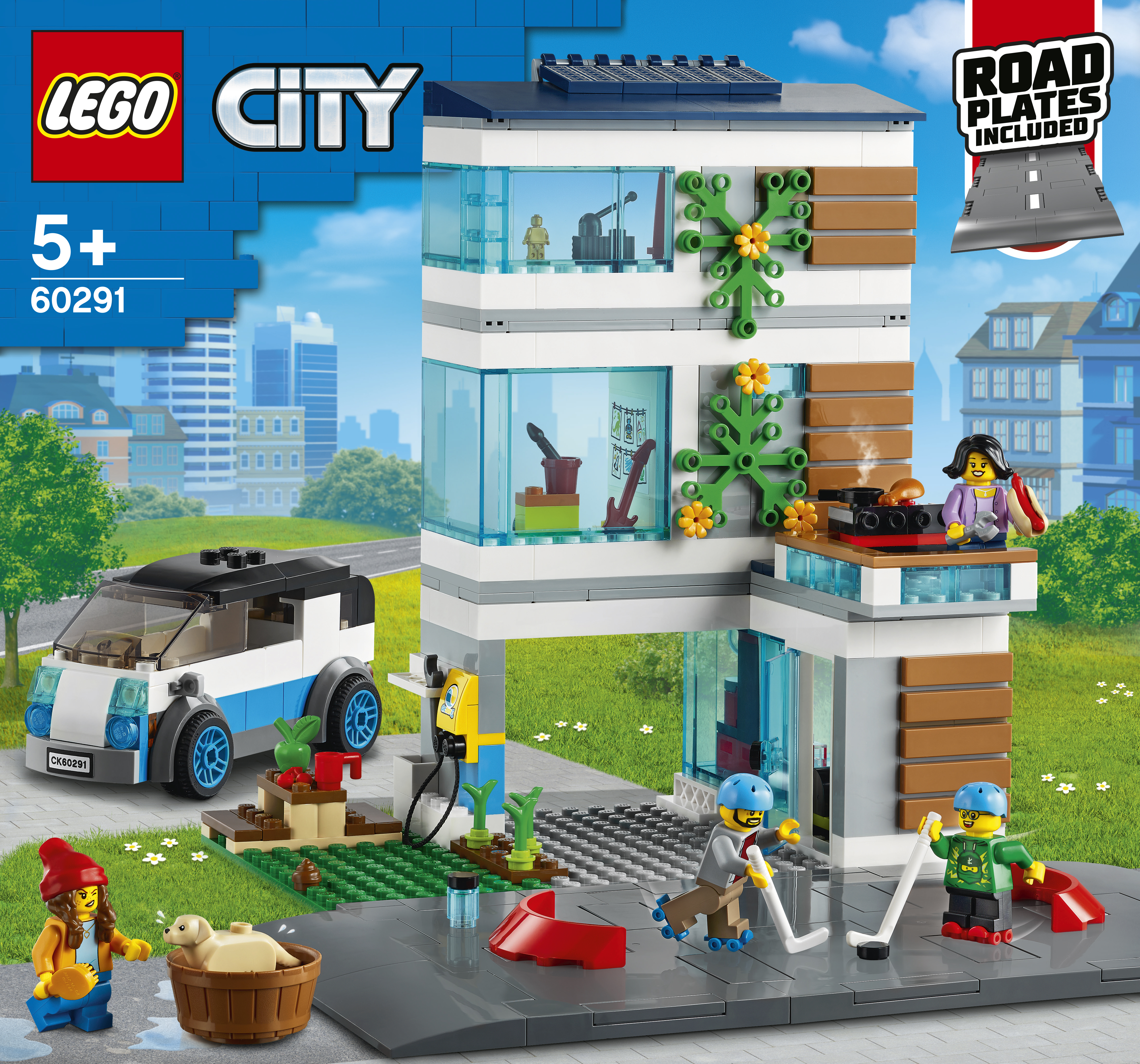 

Конструктор LEGO City Community Семейный дом 388 деталей (60291)