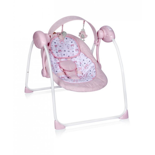 

Качеля для грудничка Lorelli PORTOFINO Pink (20714)