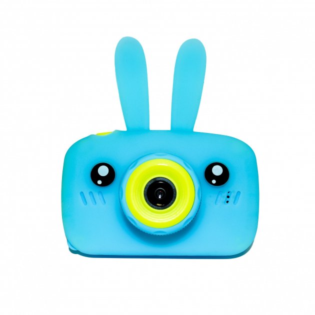 

Фотоаппарат детский Baby Photo Camera Rabbit с автофокусом Голубой