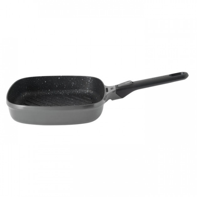 

Сковорода-гриль BergHOFF Gem серая 24см 2307428