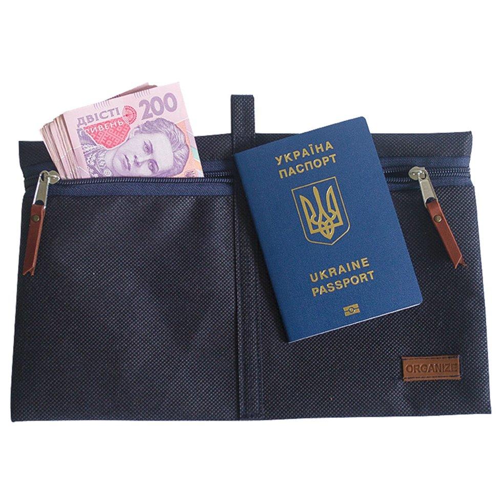 

Дорожный органайзер для документов Organize синий original