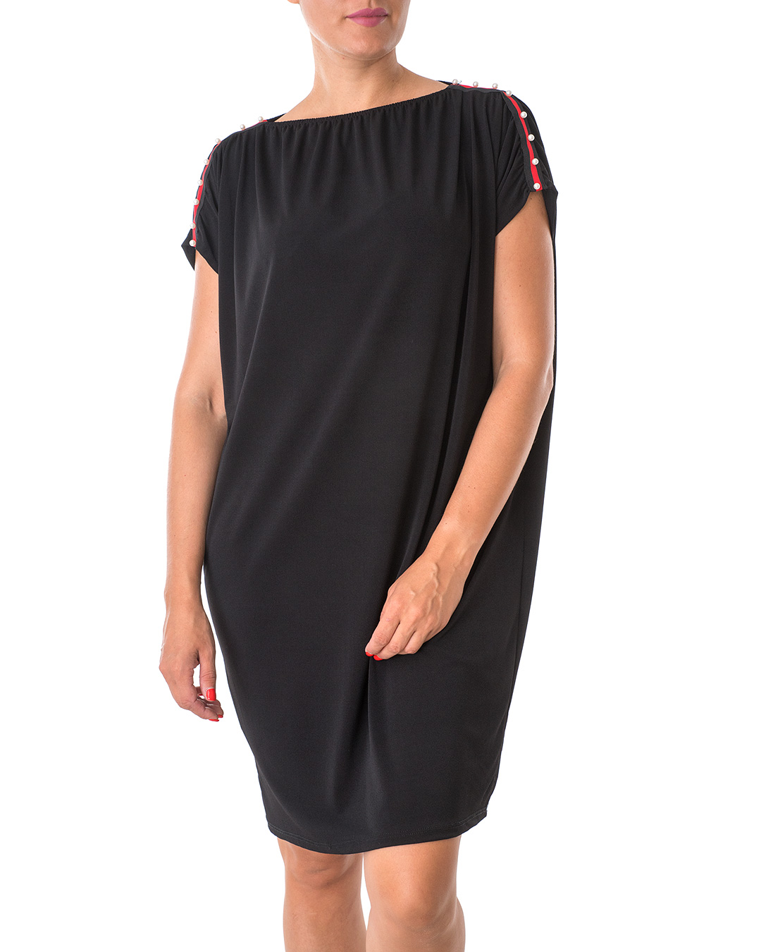 

Сукня жіноча MISS MISS (0590-7-black/77) Чорний Uni