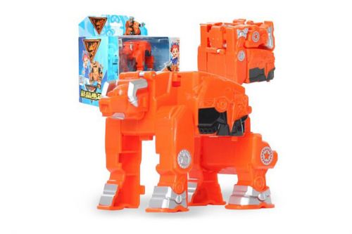 

Игрушка трансформер WL Toys Metalions Taurus оранжевый (YS8020B)