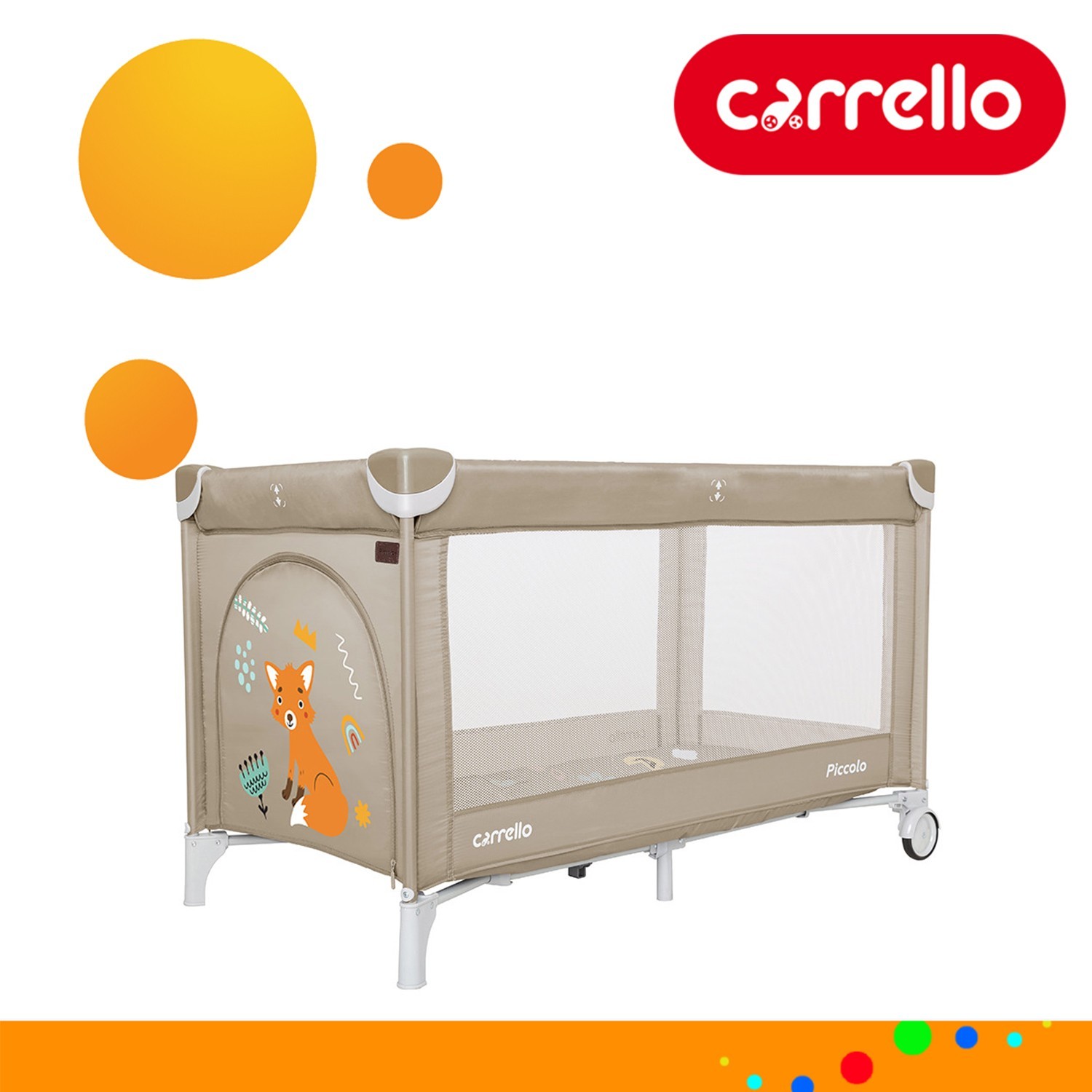

Детский игровой манеж CARRELLO Piccolo CRL-9203/1 Sand Beige Бежевый (CRL-9203/1 Sand Beige)