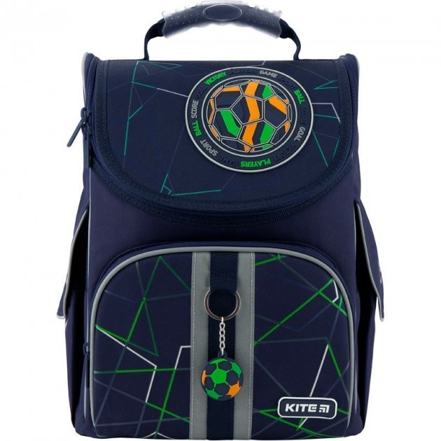 

Рюкзак школьный Kite Football 35x25x13 см синий (K20-501S-2)
