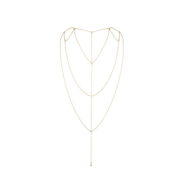 

Украшение для спины и декольте Bijoux Indiscrets Magnifique Back and Cleavage Chain Gold