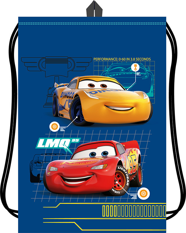 

Сумка для обуви Little Star 978808 двусторонняя печать 46 * 33 см Cars