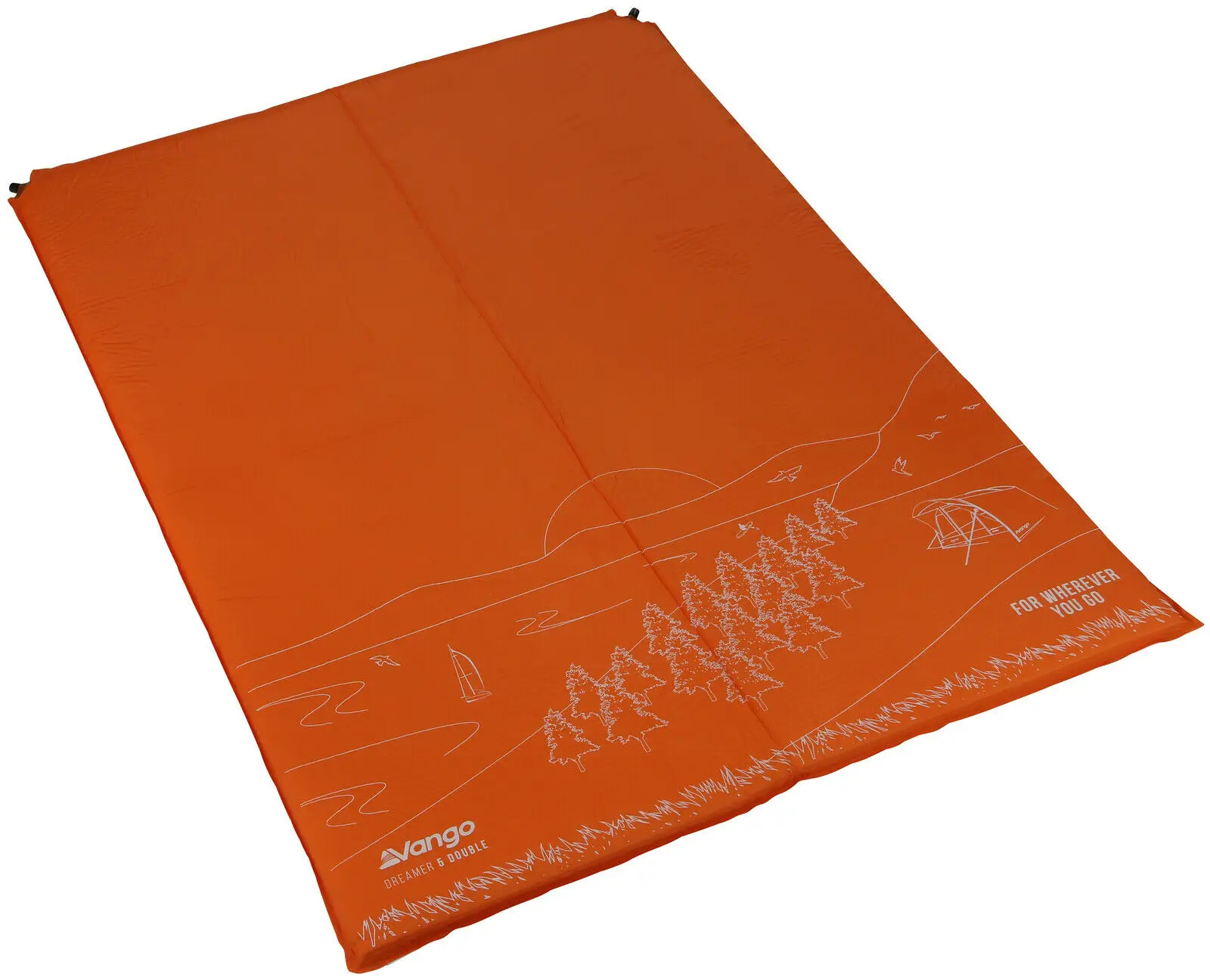 

Коврик самонадувающийся Vango Dreamer 5 Double Citrus Orange (929170)
