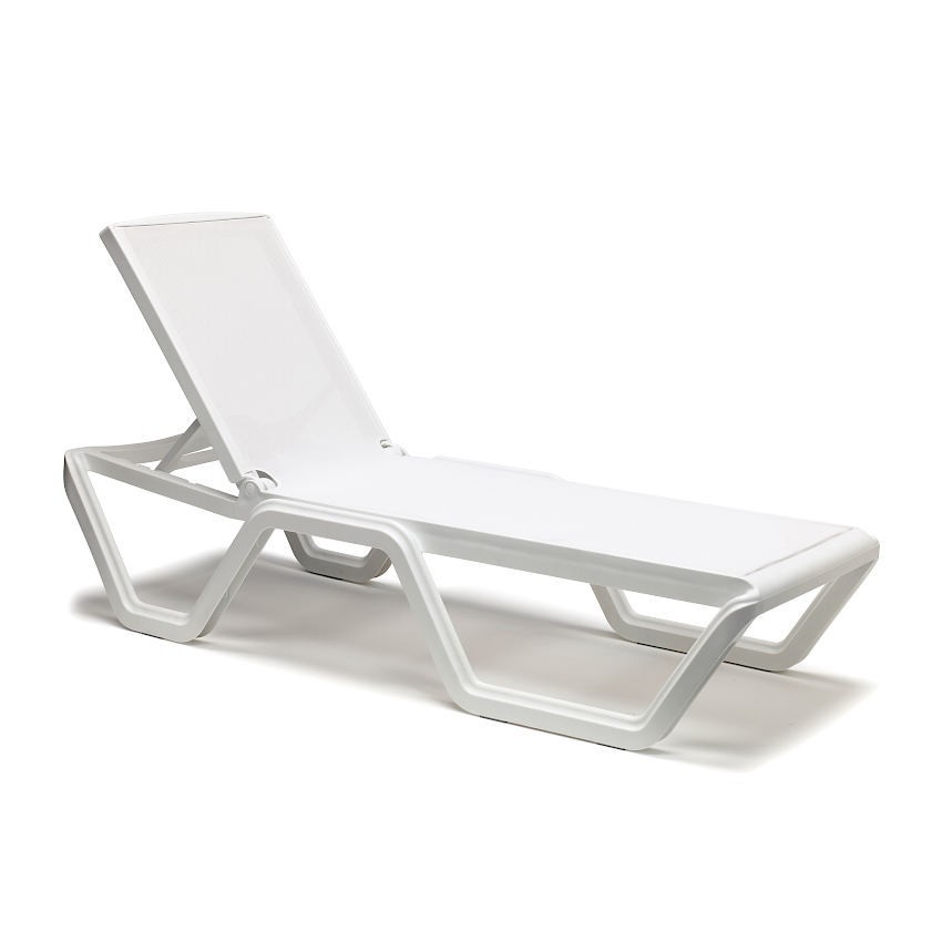 

Шезлонг Scab Design Vela Bianco Bianco