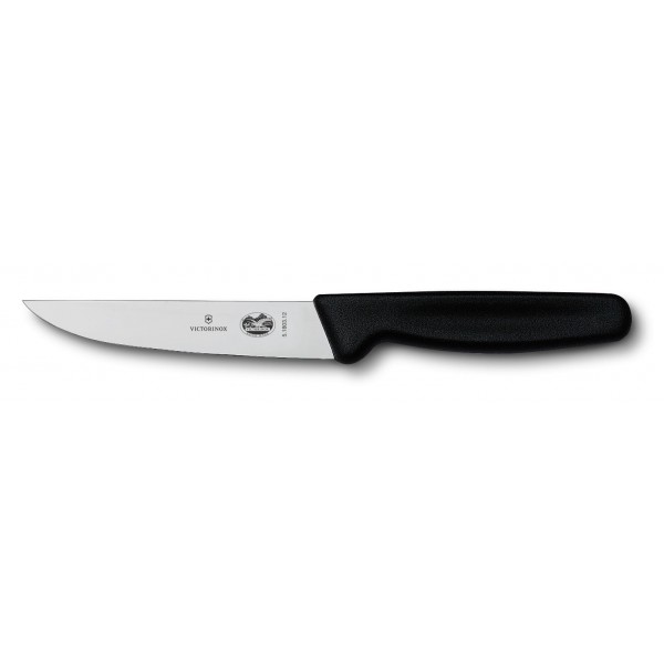 

Кухонный нож Carving 12см узкое с черн. ручкой (Vx51803.12)