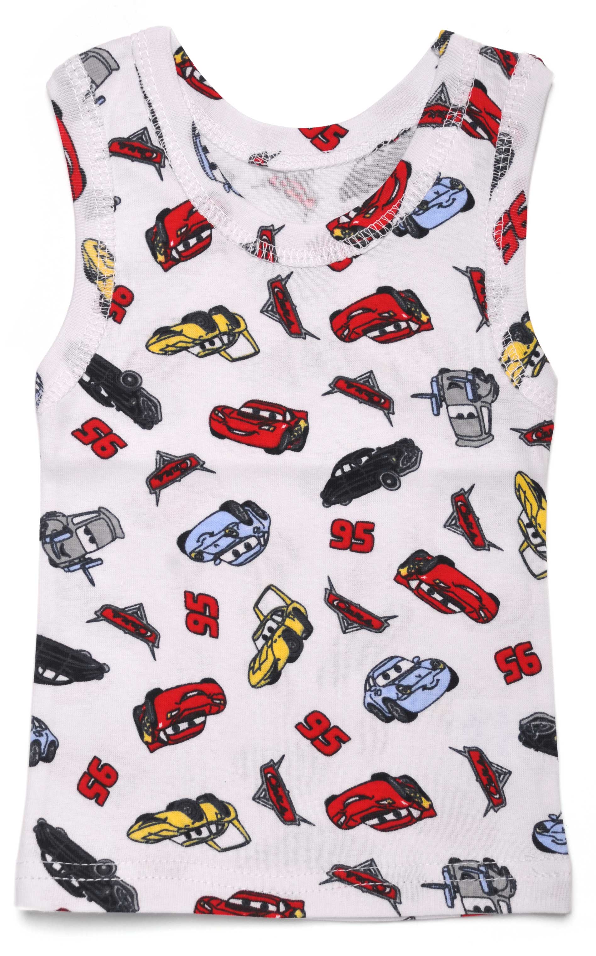 

Майка для хлопчиків "Тачки" Соня білий 5139 011402, 92 (2 роки)