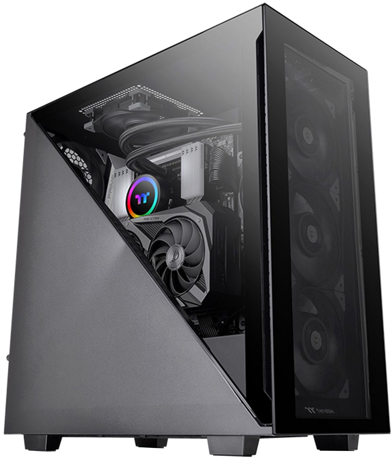 

Корпус Thermaltake Divider 300 TG Mid Tower Chassis (CA-1S2-00M1WN-00)