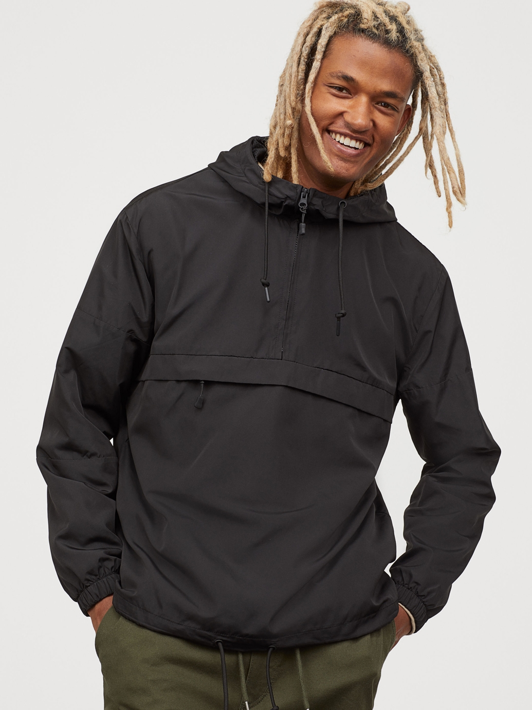 

Анорак H&M 0599945_01 S Черный