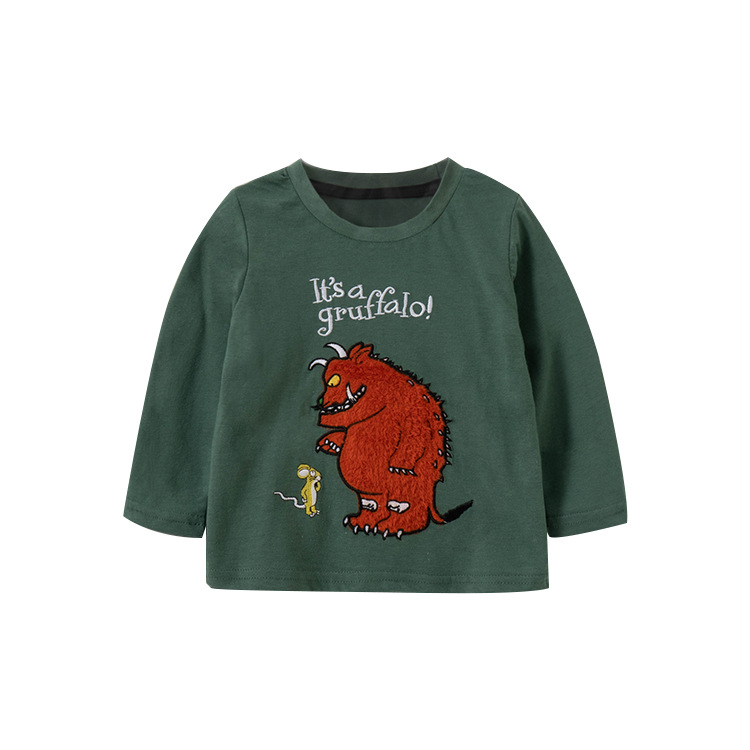 

Лонгслив для мальчика It's a gruffalo! Malwee (130) Зеленый
