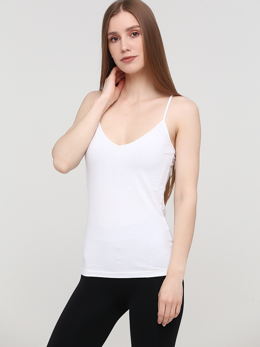 

Майка H&M 768338 S Белая