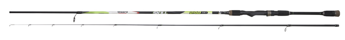 

Спиннинг ET Wizard Skill 2.4m 2-8g Carbon IM-12 Solid