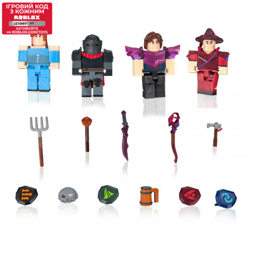 

Игровая коллекционная фигурка Jazwares Roblox Four Figure Pack Vesteria: Dark Forest W5 (ROG0165)