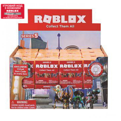 

Игровая коллекционная фигурка Jazwares Roblox Mystery Figures Industrial S5 (10829R)