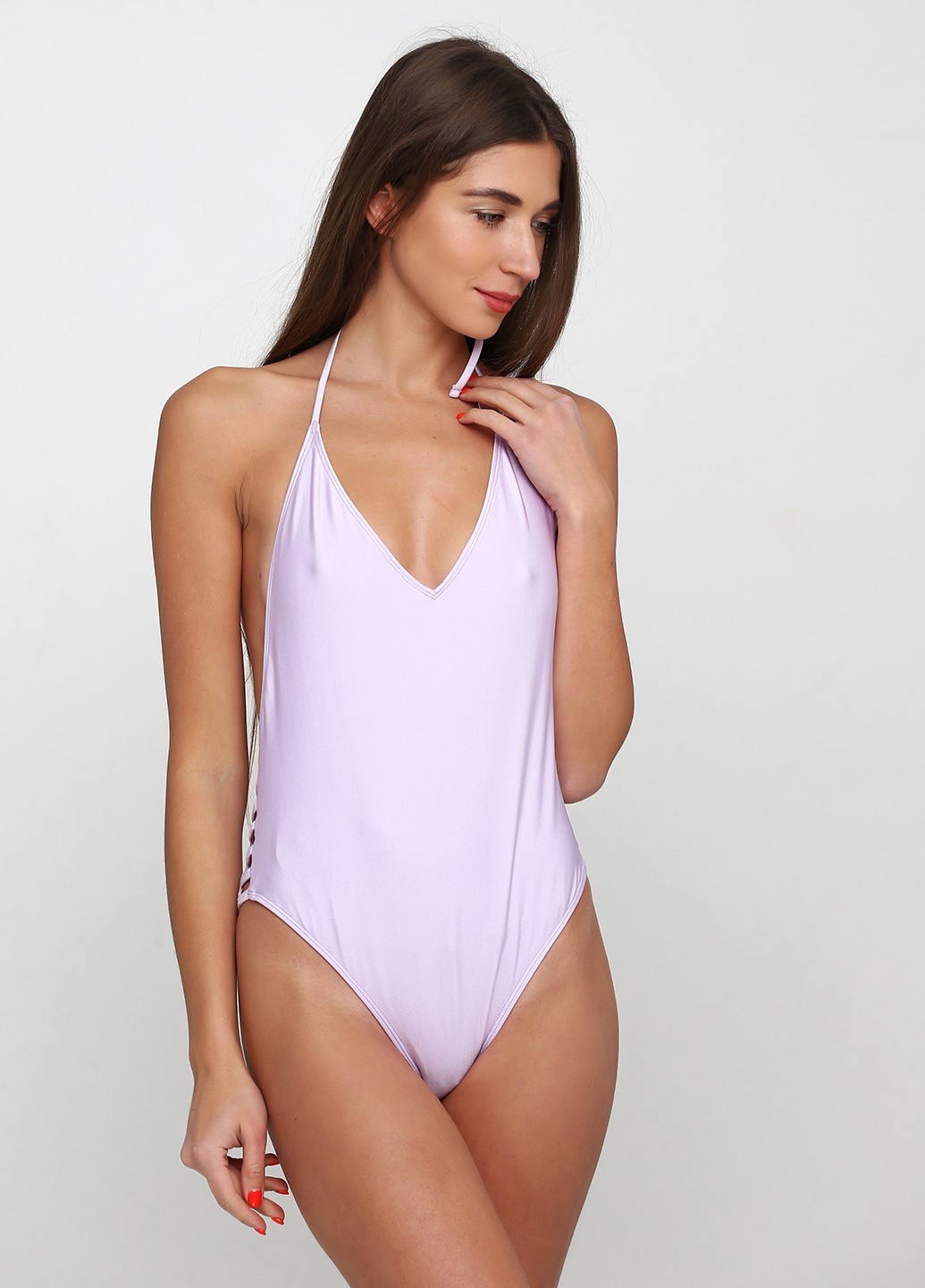

Купальник Forever21 L сиреневый 8563202100513