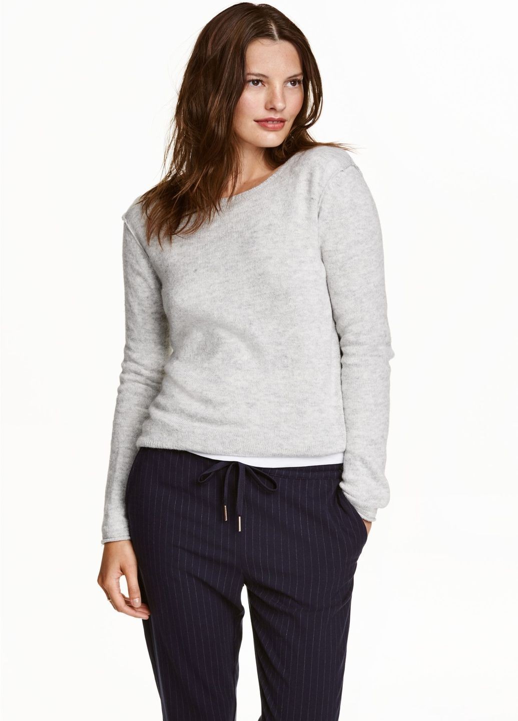 

Джемпер H&M M серый 4014064014065