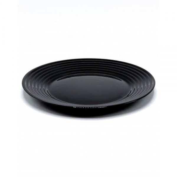 

Тарелка обеденная Luminarc Harena Black черная 25см MLM-L7611
