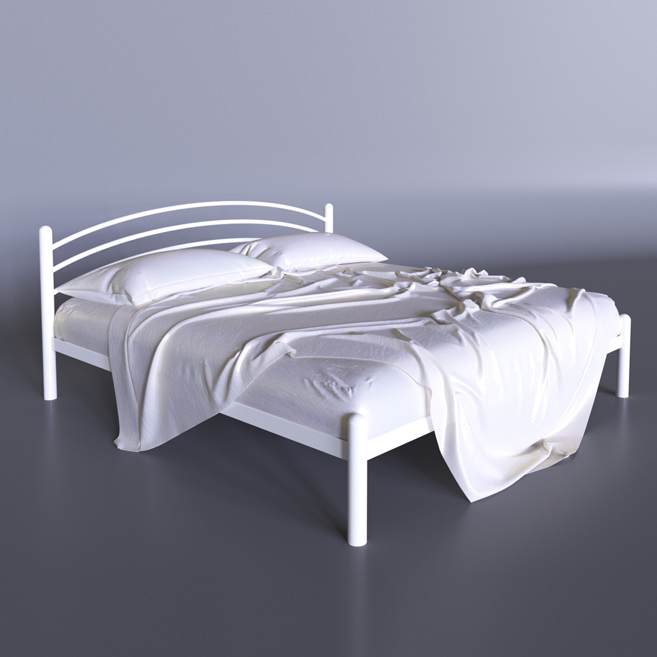

Кровать металлическая двуспальная Tenero Маранта 1200х2000