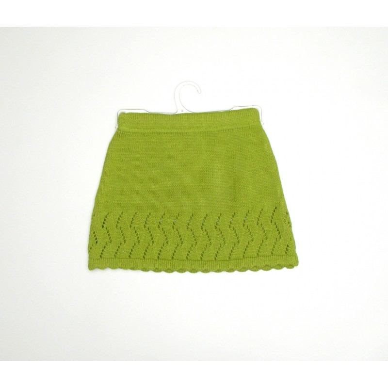 

Спідниця в'язана бавовняна Соня зелений 5841 191501, 98 (3 роки)