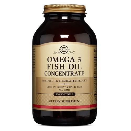 

Омега Solgar Omega-3 Fish Oil Concentrate 120 капсул