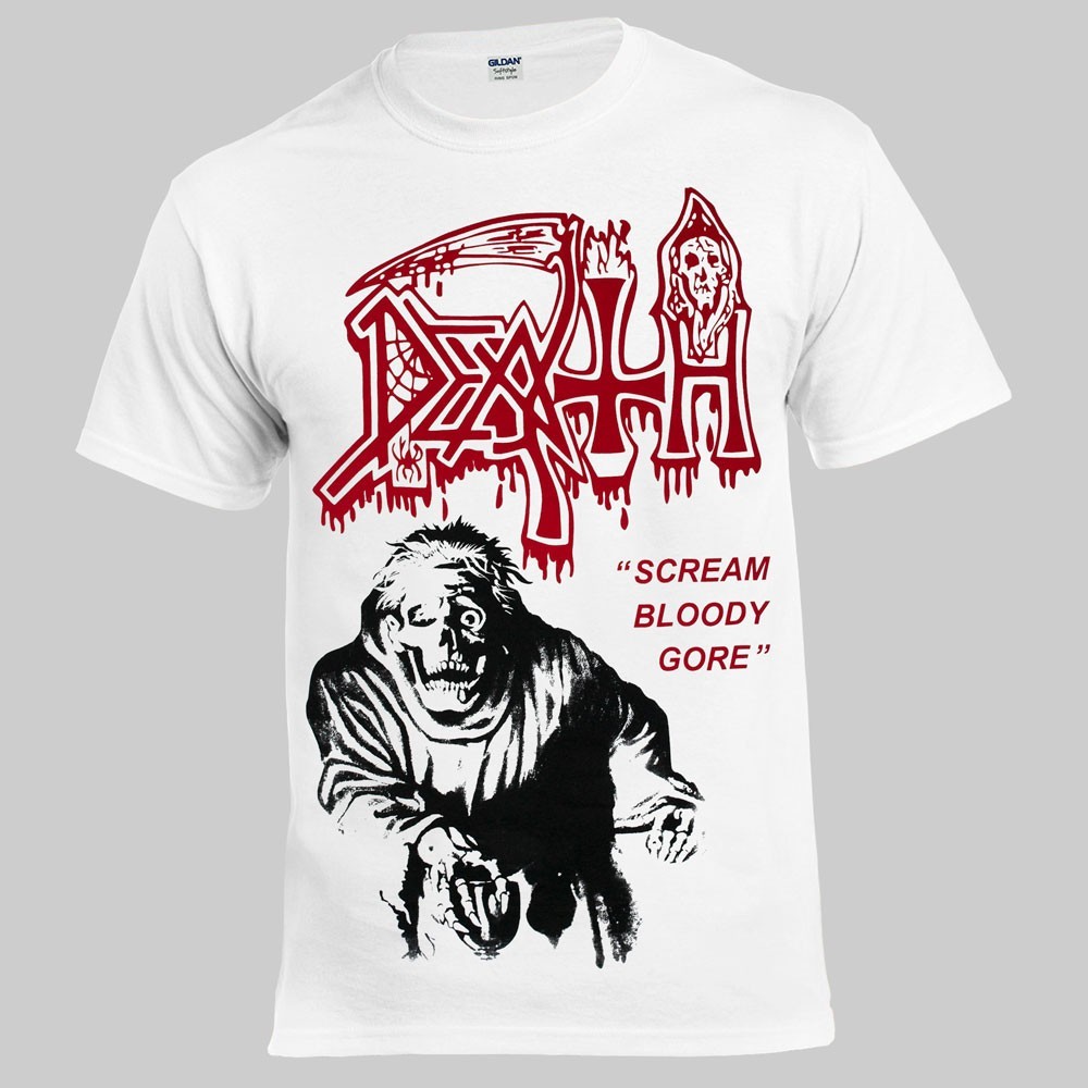 

Футболка Talisman DEATH Scream Bloody Gore Белый XXL