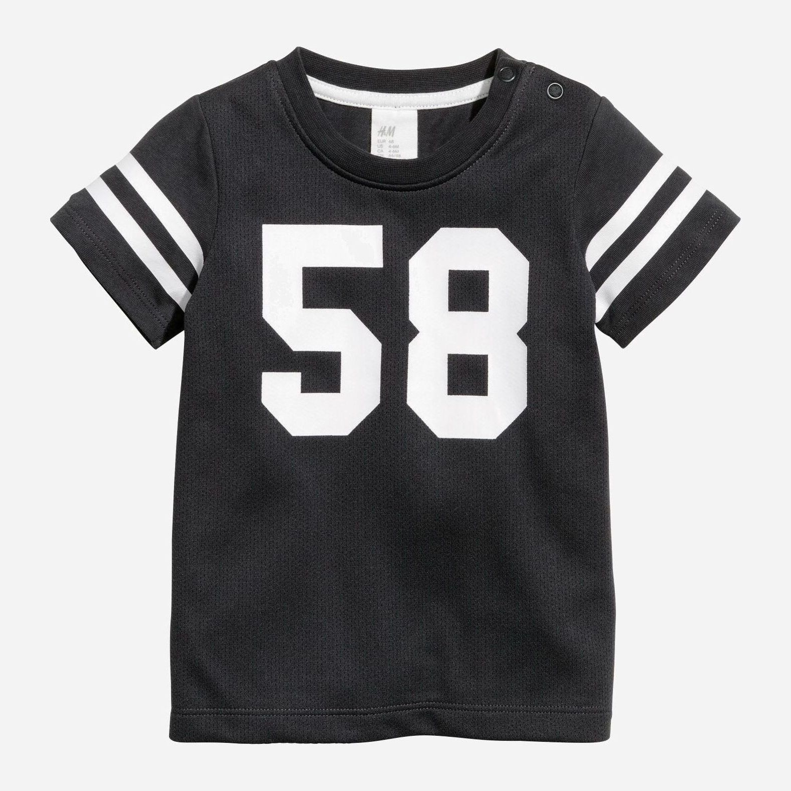

Футболка H&M 0453154 68 см Черная