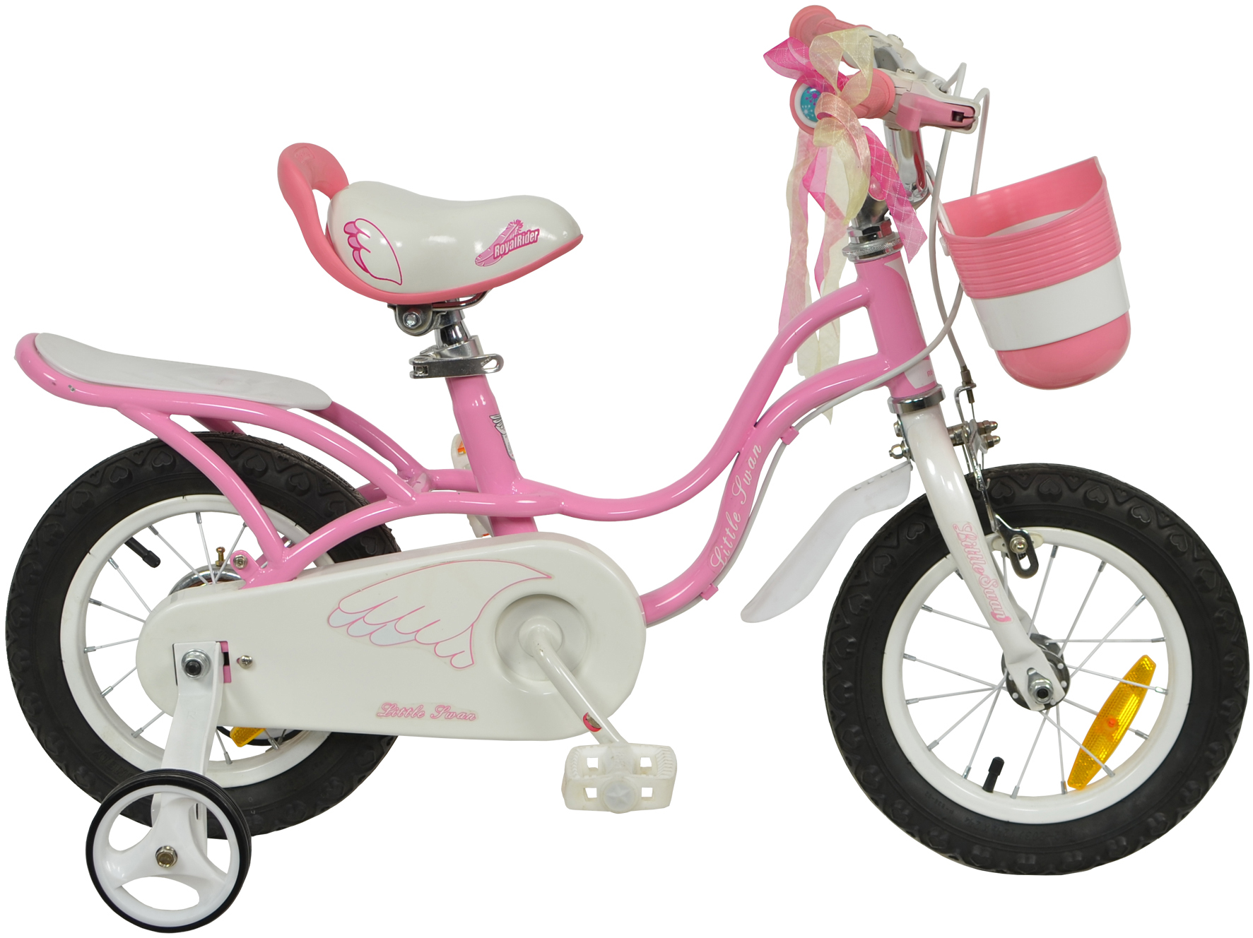 

Велосипед Royal Baby Little Swan Official UA 18" Розовый (RB18-18-PNK)