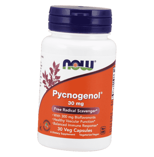 Пикногенол Now. Цитрусовый биофлавоноидный комплекс. Now Pycnogenol 30 мг. Пикногенол с виноградной косточкой. Производитель now