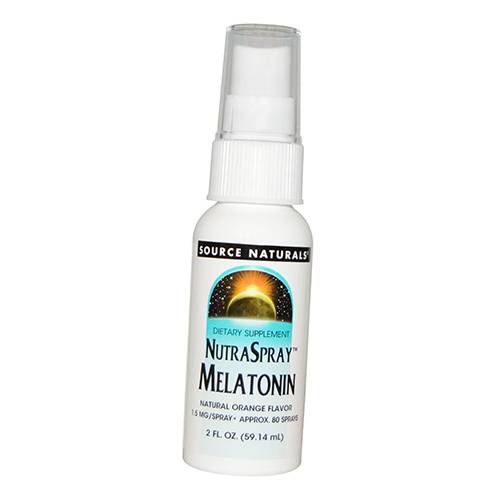 

NutraSpray Melatonin Source Naturals 59мл Апельсин (72355007)