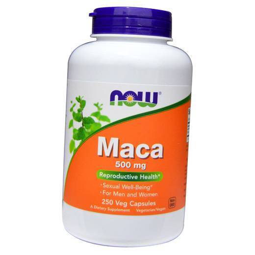 

Перуанская Мака, Maca 500, Now Foods 250вегкапс (71128157)