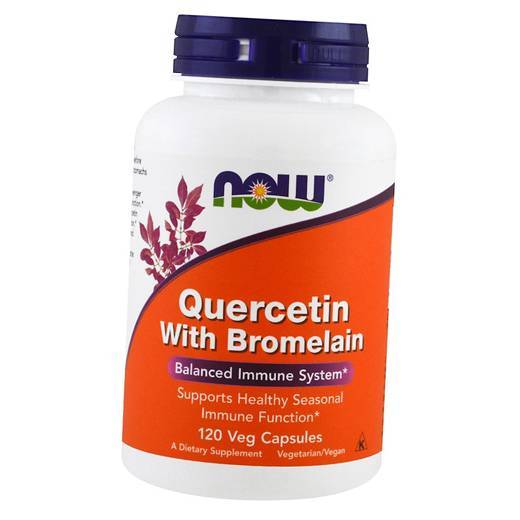 

Quercetin with Bromelain Now Foods 120вегкапс (70128013)