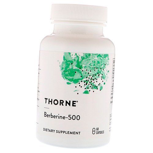 

Берберин, Berberine 500, Thorne Research 60капс (72357014)