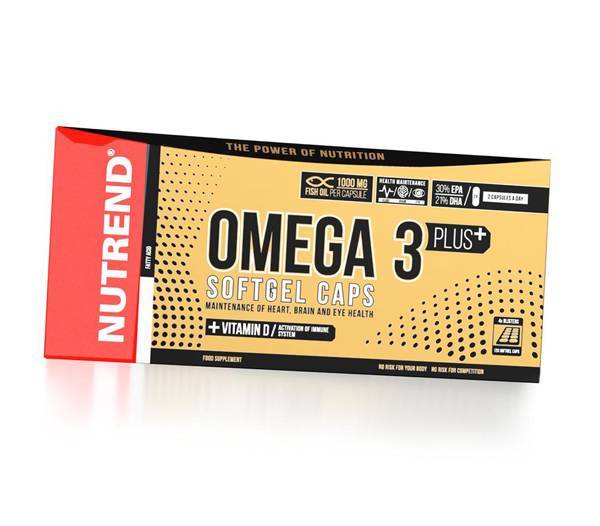 

Omega 3 Plus Nutrend 120гелкапс (67119001)