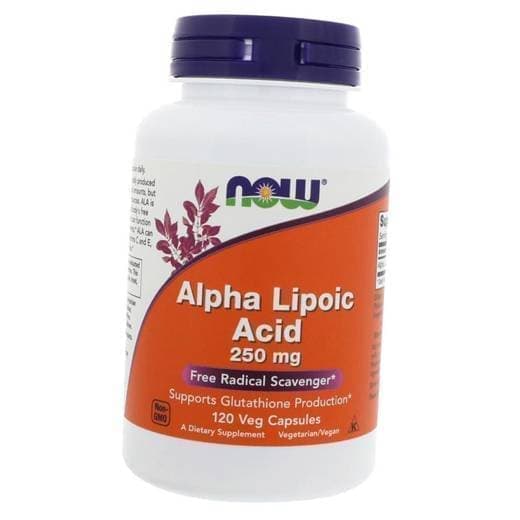 

Альфа Липоевая кислота, Alpha Lipoic Acid 250, Now Foods 120вегкапс (70128005)