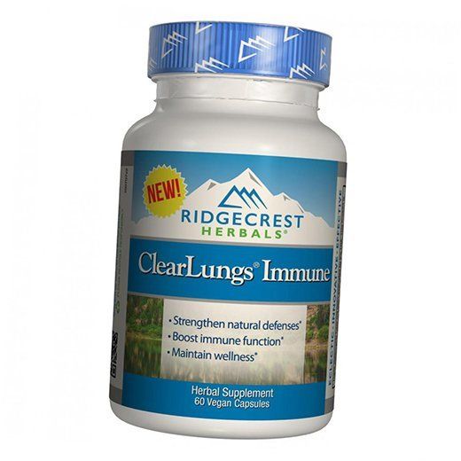 

Clear Lungs Ridgecrest Herbals 60вегкапс (71390007)