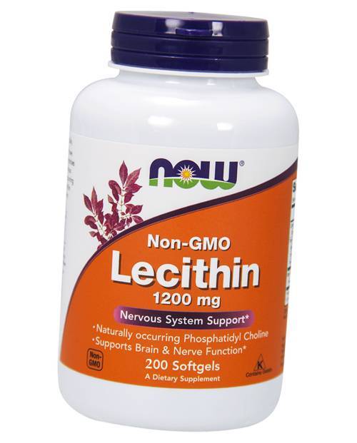 

Lecithin 1200 Now Foods 200гелкапс (72128004)