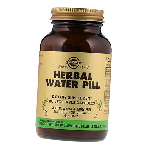 

Herbal Water Pill Solgar 100вегкапс (71313039)