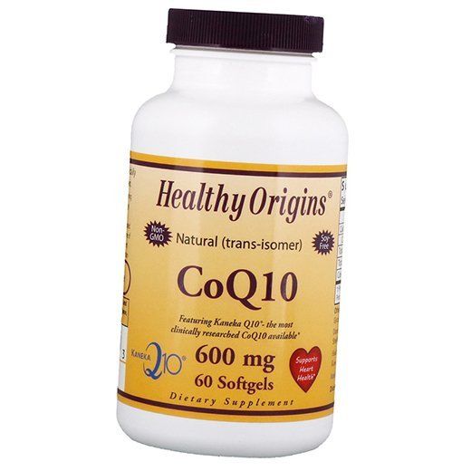 

Коэнзим Q10, Убихинон, CoQ10 600, Healthy Origins 60гелкапс (70354022)