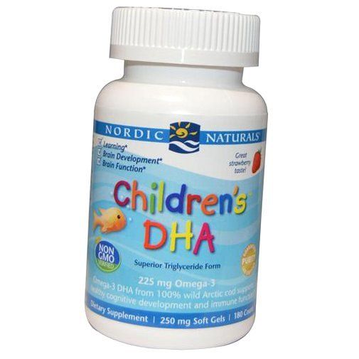 

Children's DHA Nordic Naturals 180гелкапс Клубника (67352005)